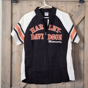 NWT Harley Davidson Full Zip Mechanics Top 2XL